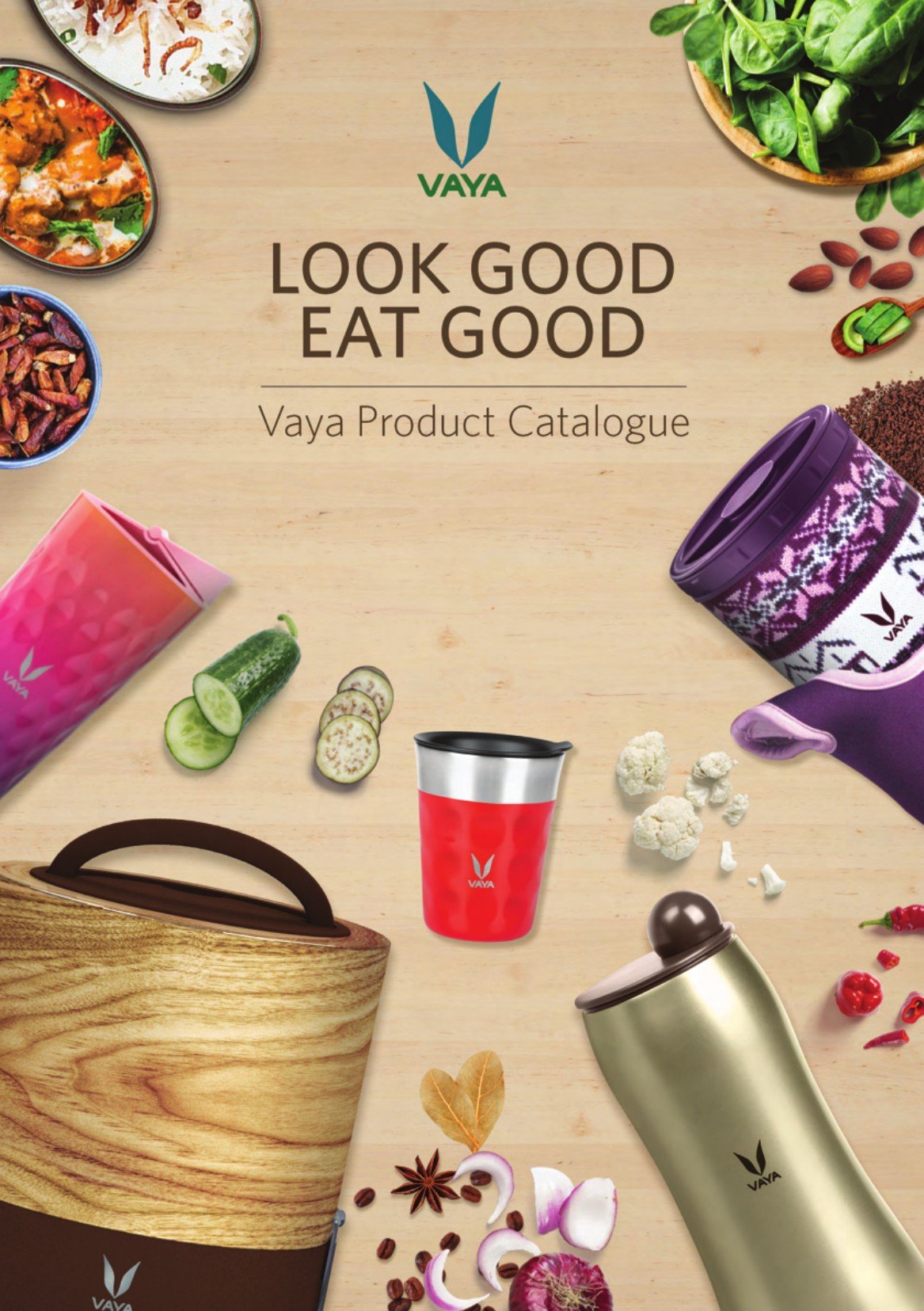 Vaya Product Catalogue, catalogue cover