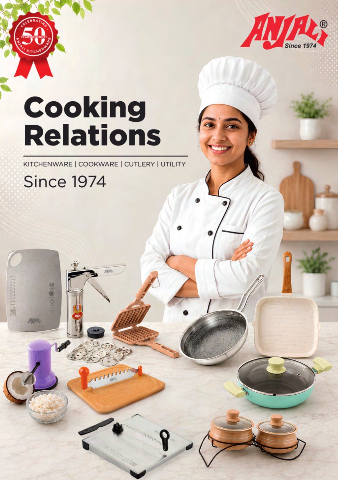 Anjali Catalogue, catalogue cover